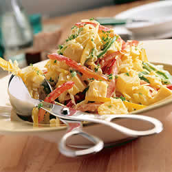 Recept van Witte koolsalade met kaas op Receptenenzo